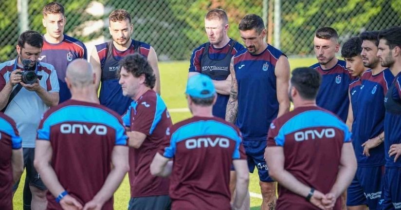 Trabzonspor, yeni sezon hazırlıklarını sürdürdü