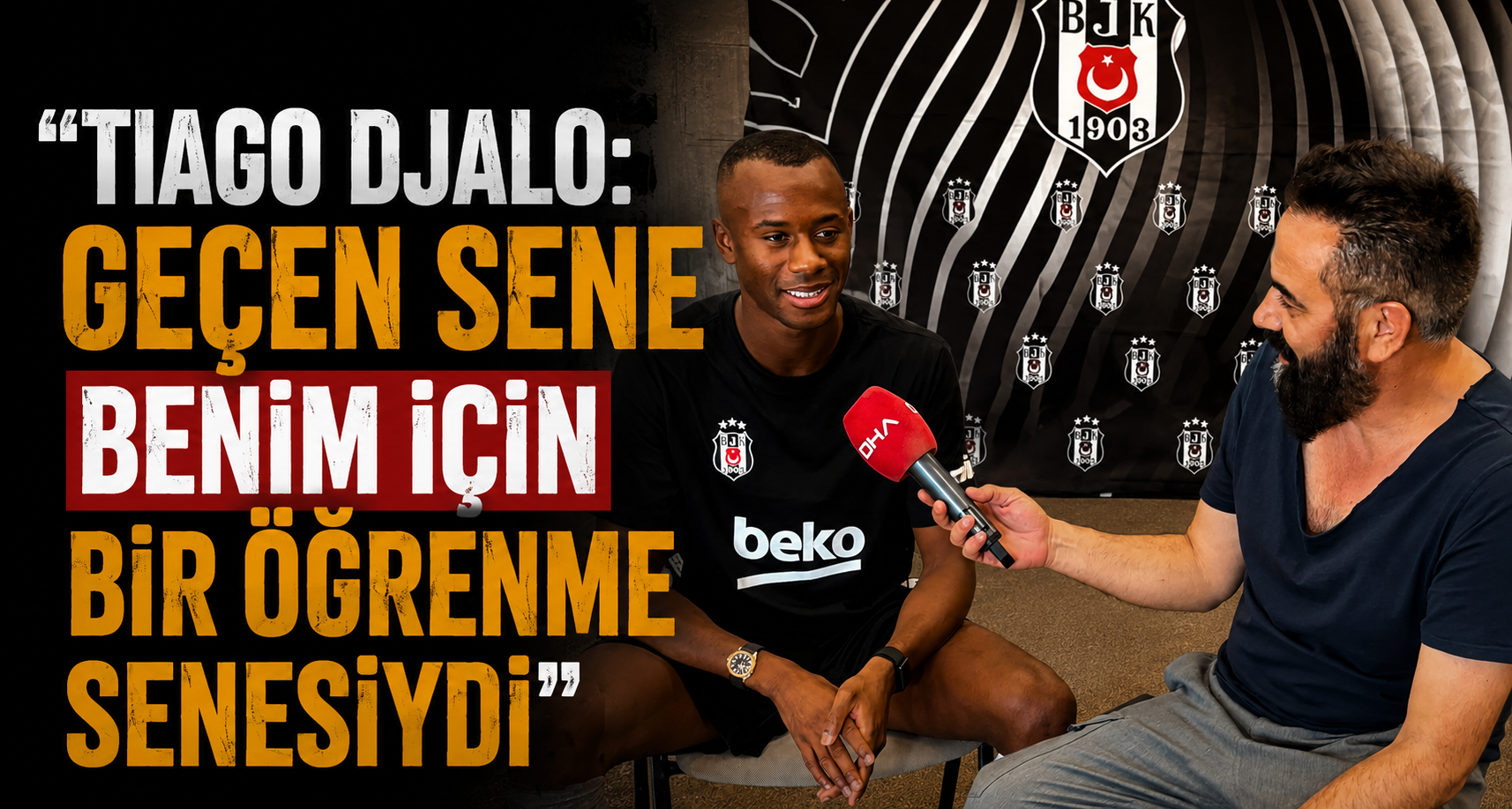 Tiago Djalo: Geçen sene benim için bir öğrenme senesiydi