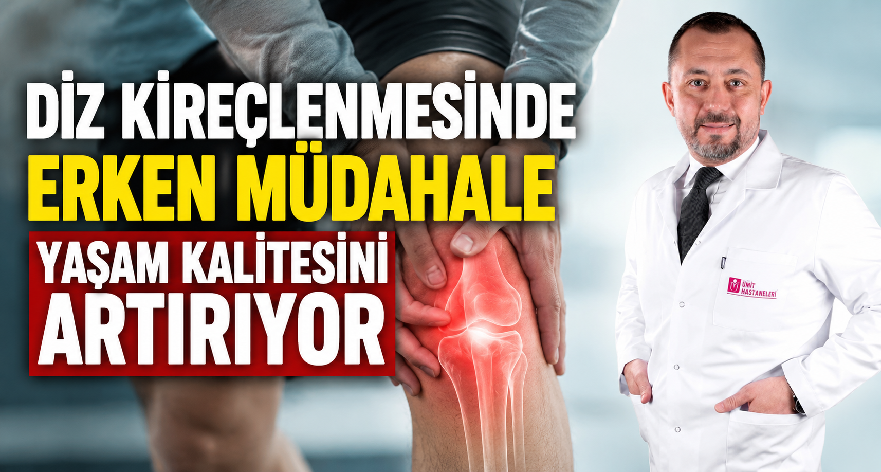 Diz kireçlenmesinde erken müdahale yaşam kalitesini artırıyor