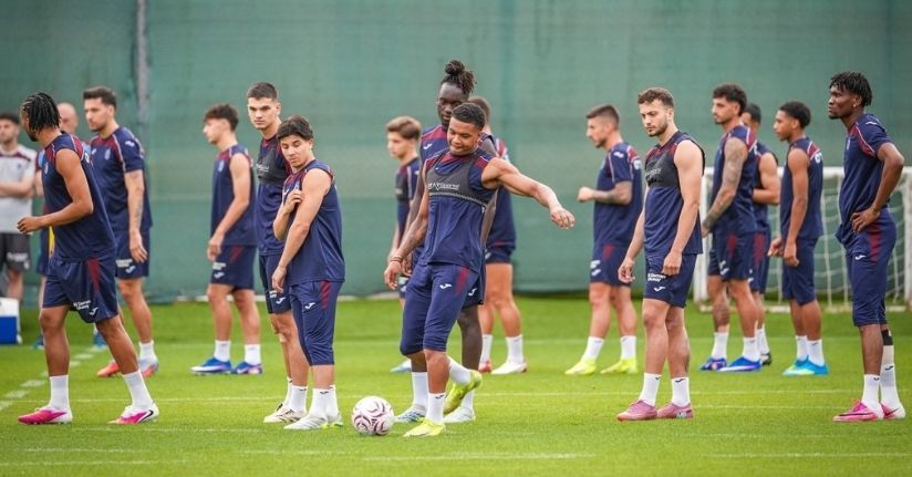 Trabzonspor, yeni sezon hazırlıklarını sürdürüyor