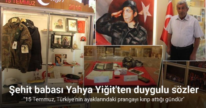 Şehit Cennet Yiğit’in babası Yahya Yiğit: 