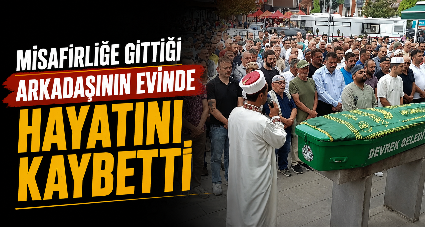 Misafirliğe gittiği arkadaşının evinde hayatını kaybetti