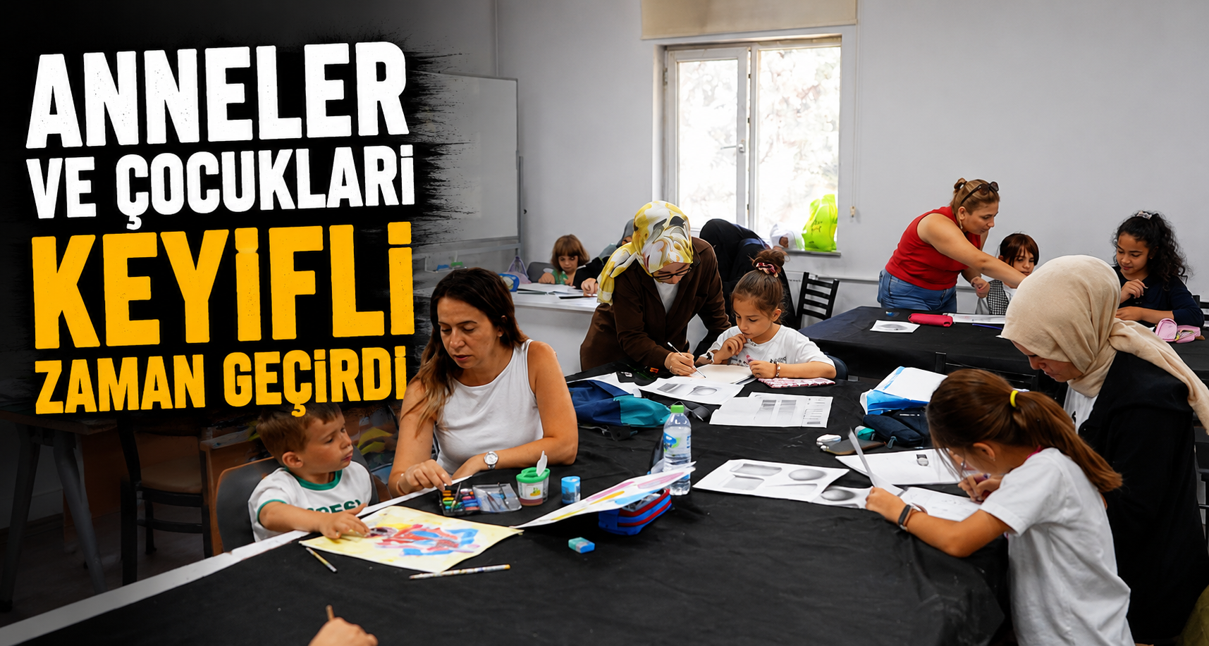 Anneler Ve Çocukları Keyifli Zaman Geçirdi