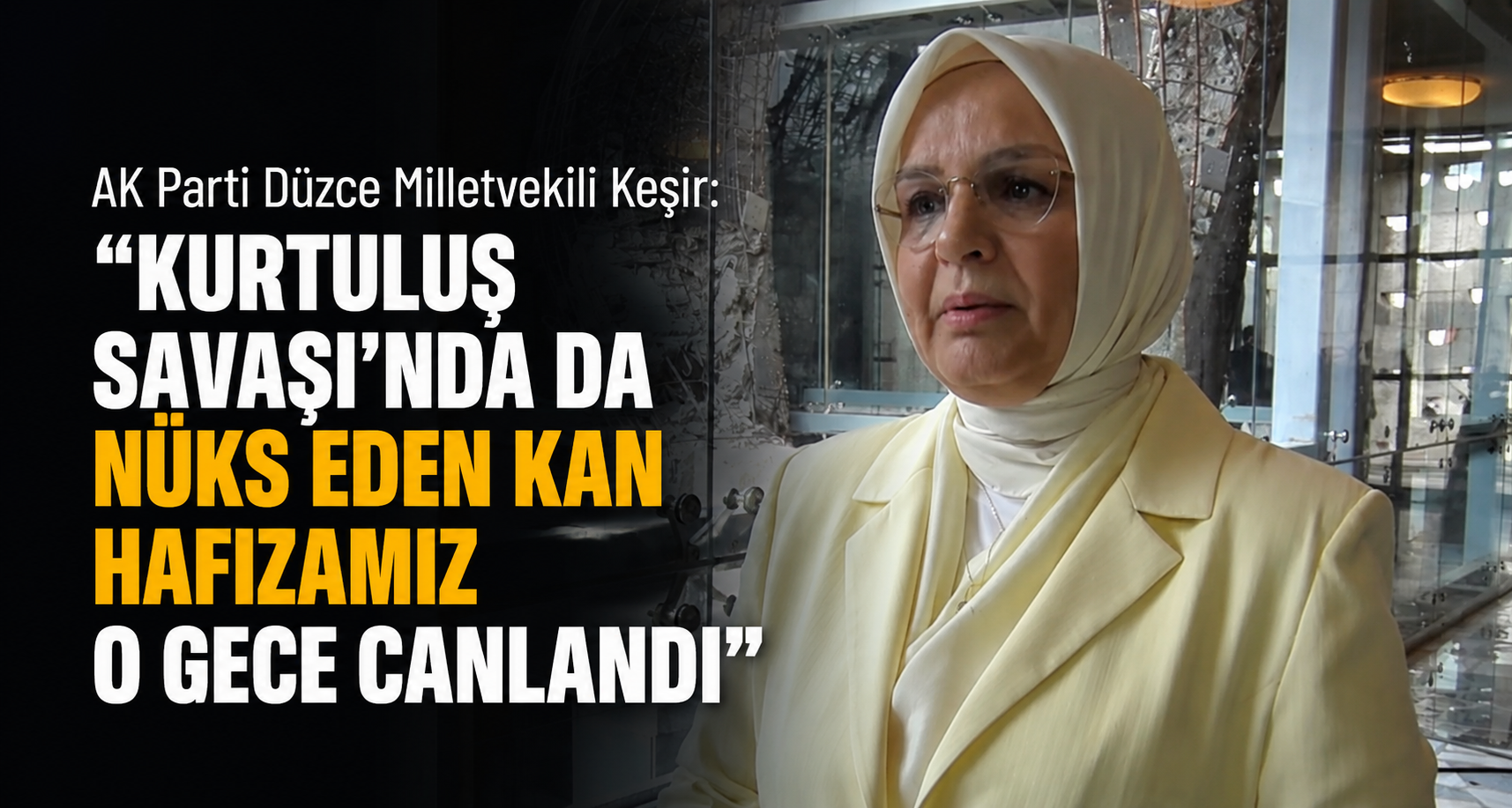 AK Parti Düzce Milletvekili Keşir: 