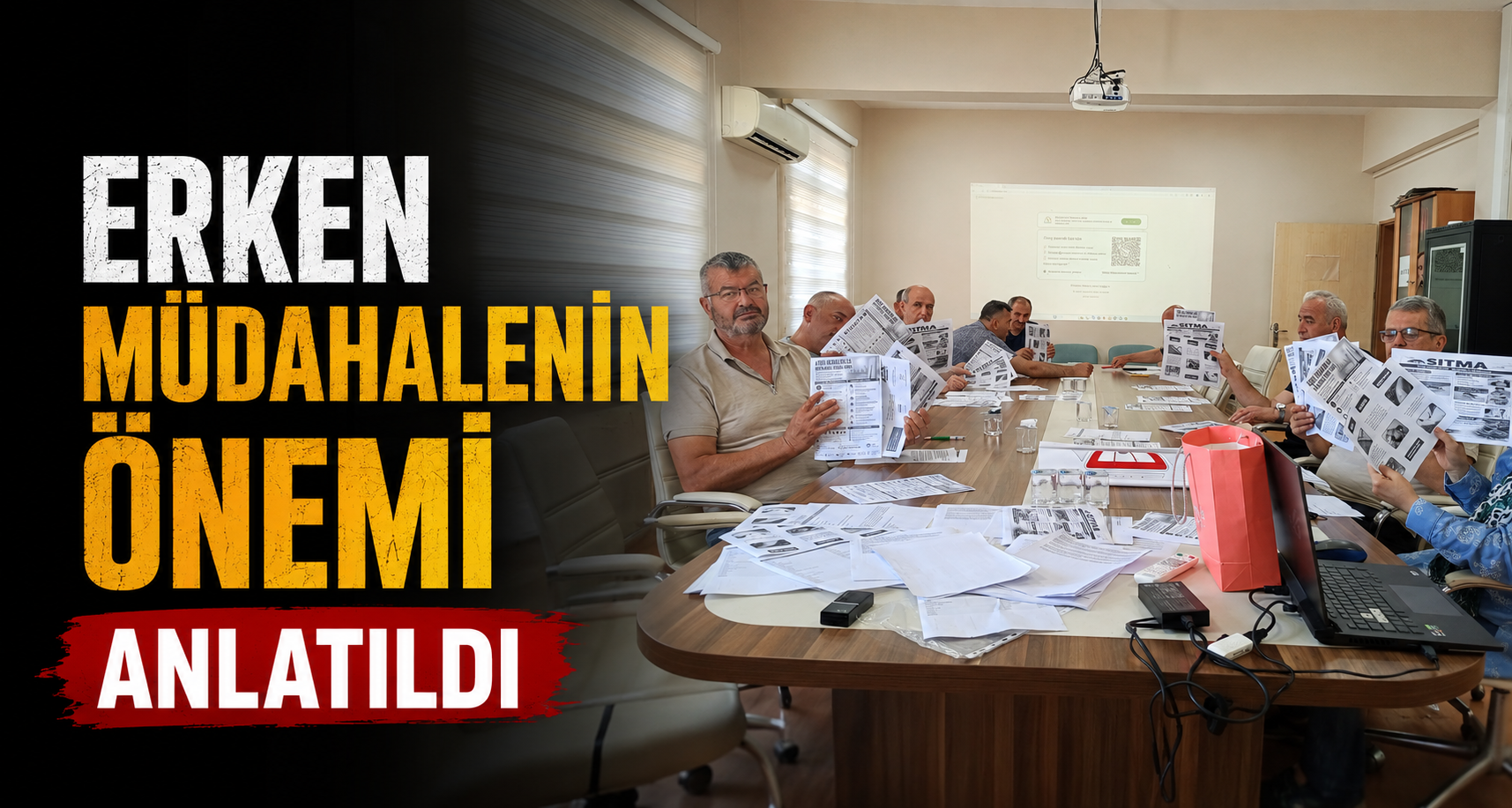 Erken müdahalenin önemi anlatıldı