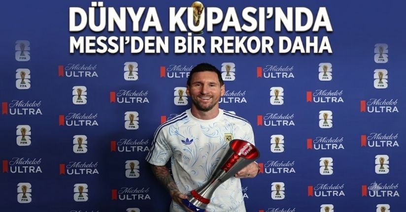 Dünya Kupası’nda Messi’den bir rekor daha