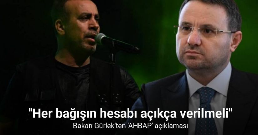 Bakan Gürlek: 