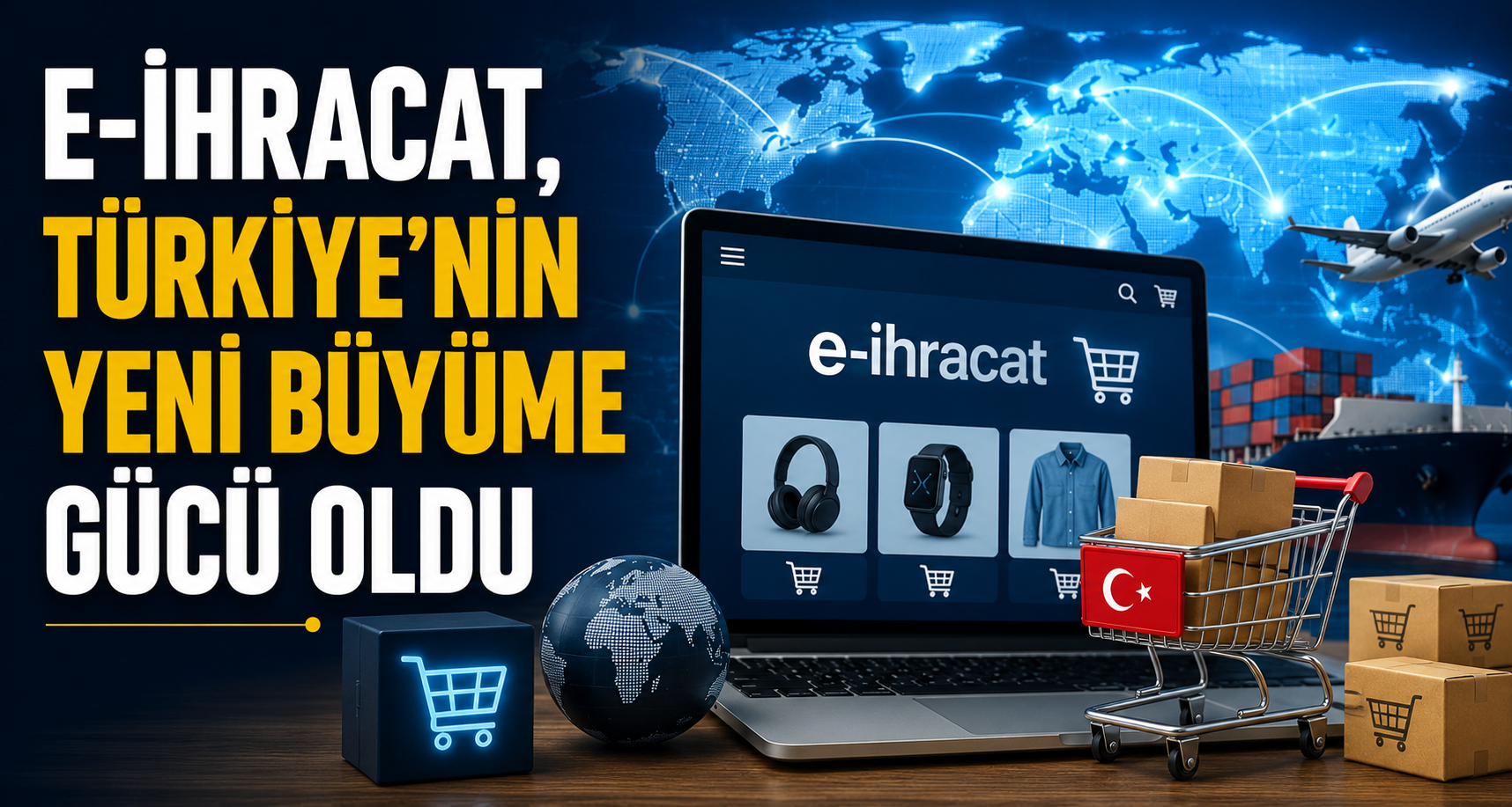 E-ihracat, Türkiye’nin yeni büyüme gücü oldu