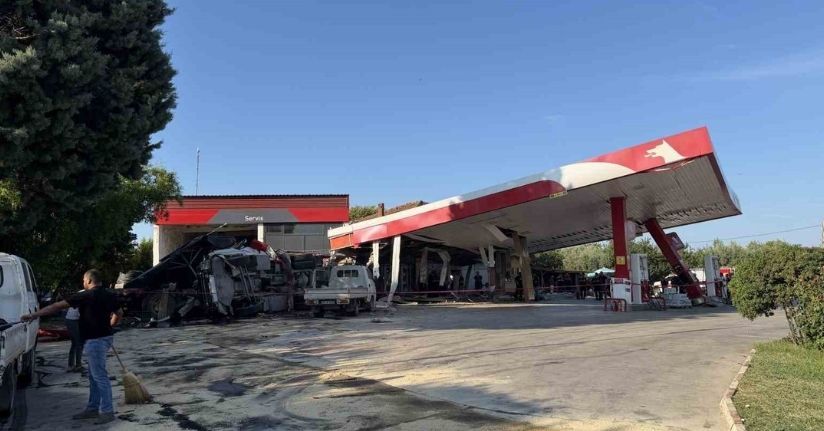 Ölüm benzin istasyonu marketinde alışveriş yaparken yakaladı