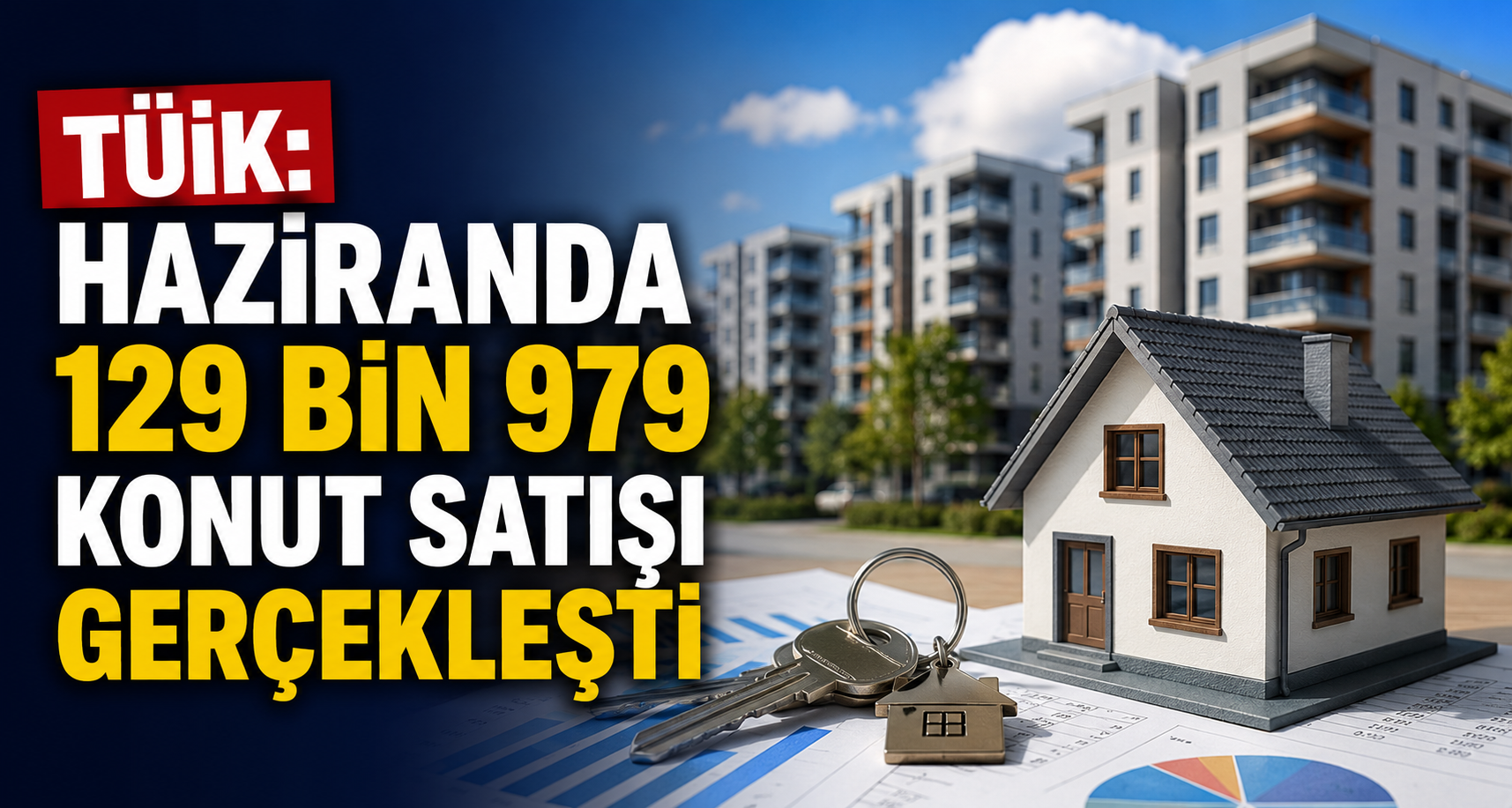 TÜİK: Haziranda 129 bin 979 konut satışı gerçekleşti
