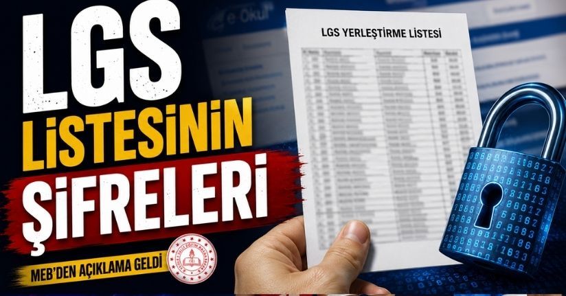 LGS listesinin şifreleri