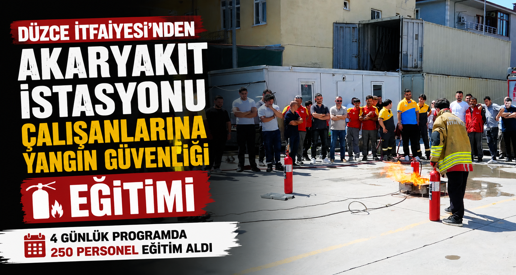 4 Günlük Programda 250 Personel Eğitim Aldı