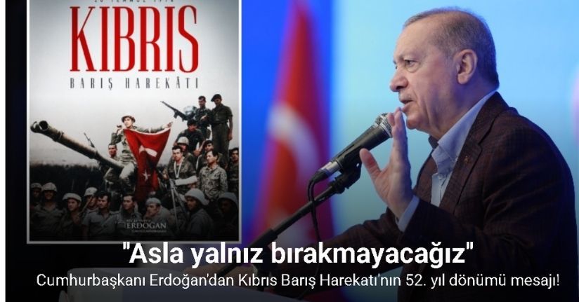 Cumhurbaşkanı Erdoğan: