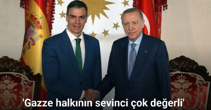 Cumhurbaşkanı Erdoğan, İspanya Başbakanı Sanchez ile telefonda görüştü