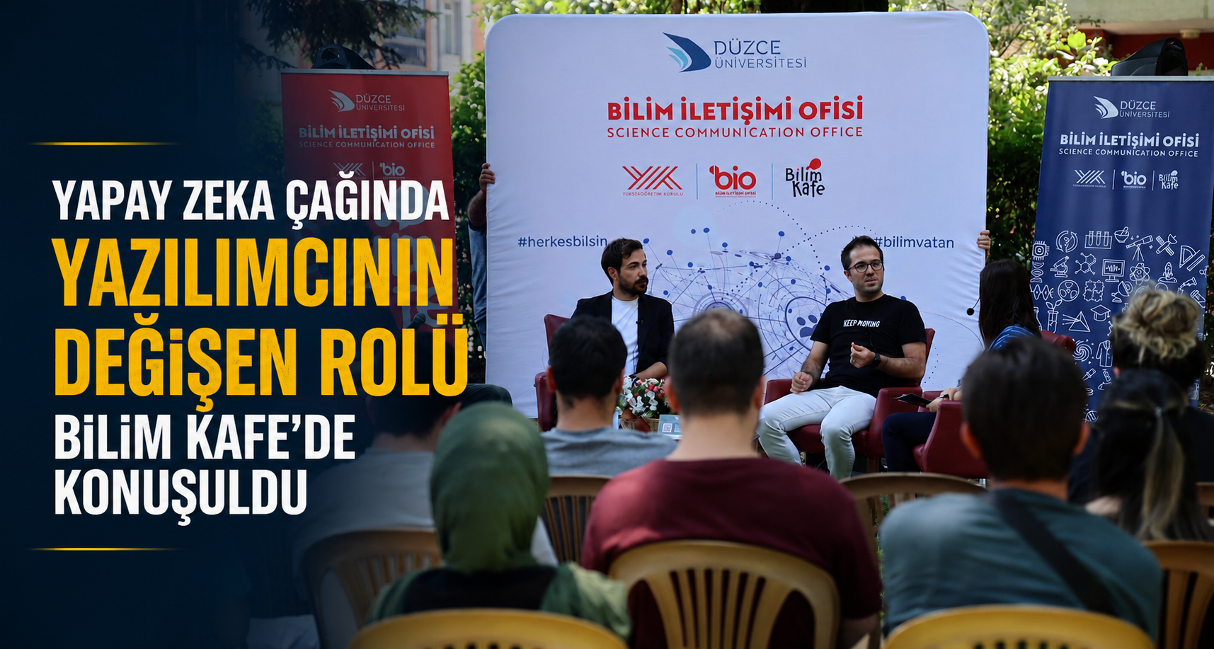 Yapay Zeka Çağında Yazılımcının Değişen Rolü Bilim Kafe’de Konuşuldu