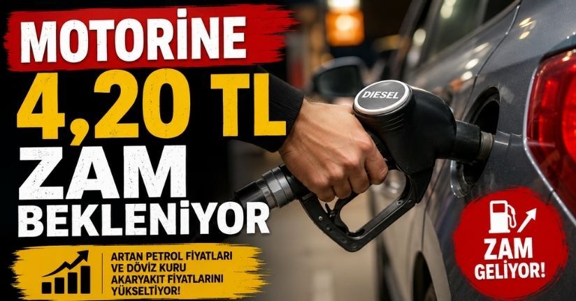 Motorine 4,20 TL Zam Bekleniyor