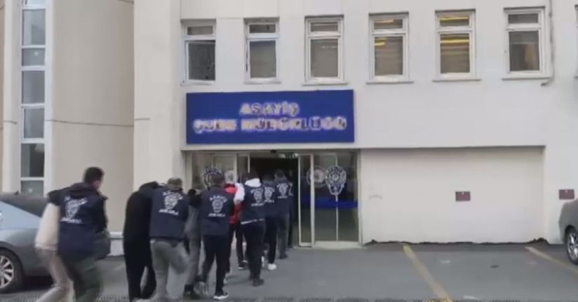 Başkentte 2 milyon liralık gasp; 7 gözaltı