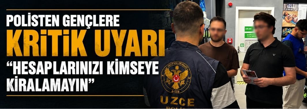 Polisten gençlere kritik uyarı 