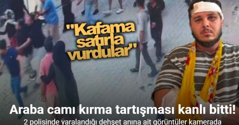 Eskişehir’de 2’si polis 8 kişinin yaralandığı kavganın görüntüleri ortaya çıktı