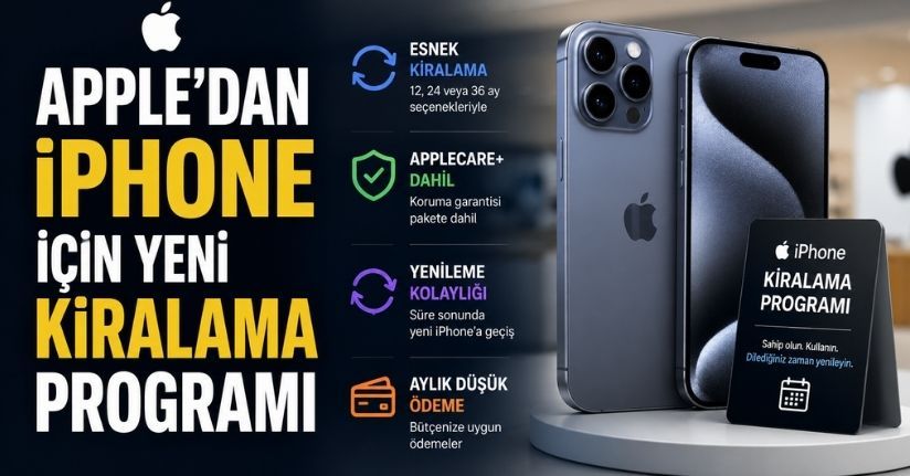 Apple'dan iPhone İçin Yeni Kiralama Programı