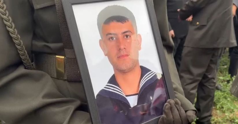 Trafik kazasında ölen askeri personel son yolculuğuna uğurlandı
