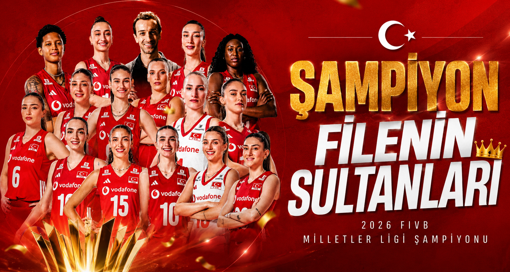 Cumhurbaşkanı Erdoğan, A Milli Kadın Voleybol Takımı'nı tebrik etti