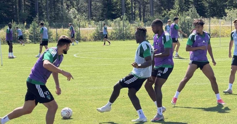 Kocaelispor, Topuk Yaylası’nda yeni sezon hazırlıklarını sürdürüyor