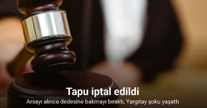 Arsayı alınca dedesine bakmayı bıraktı, Yargıtay şoku yaşattı