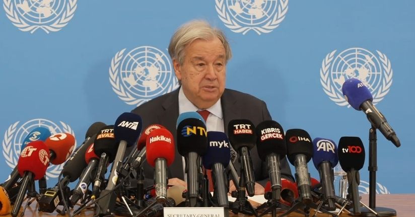 BM Genel Sekreteri Guterres: Kıbrıs için 5+1 genişletilmiş toplantı kararı aldık