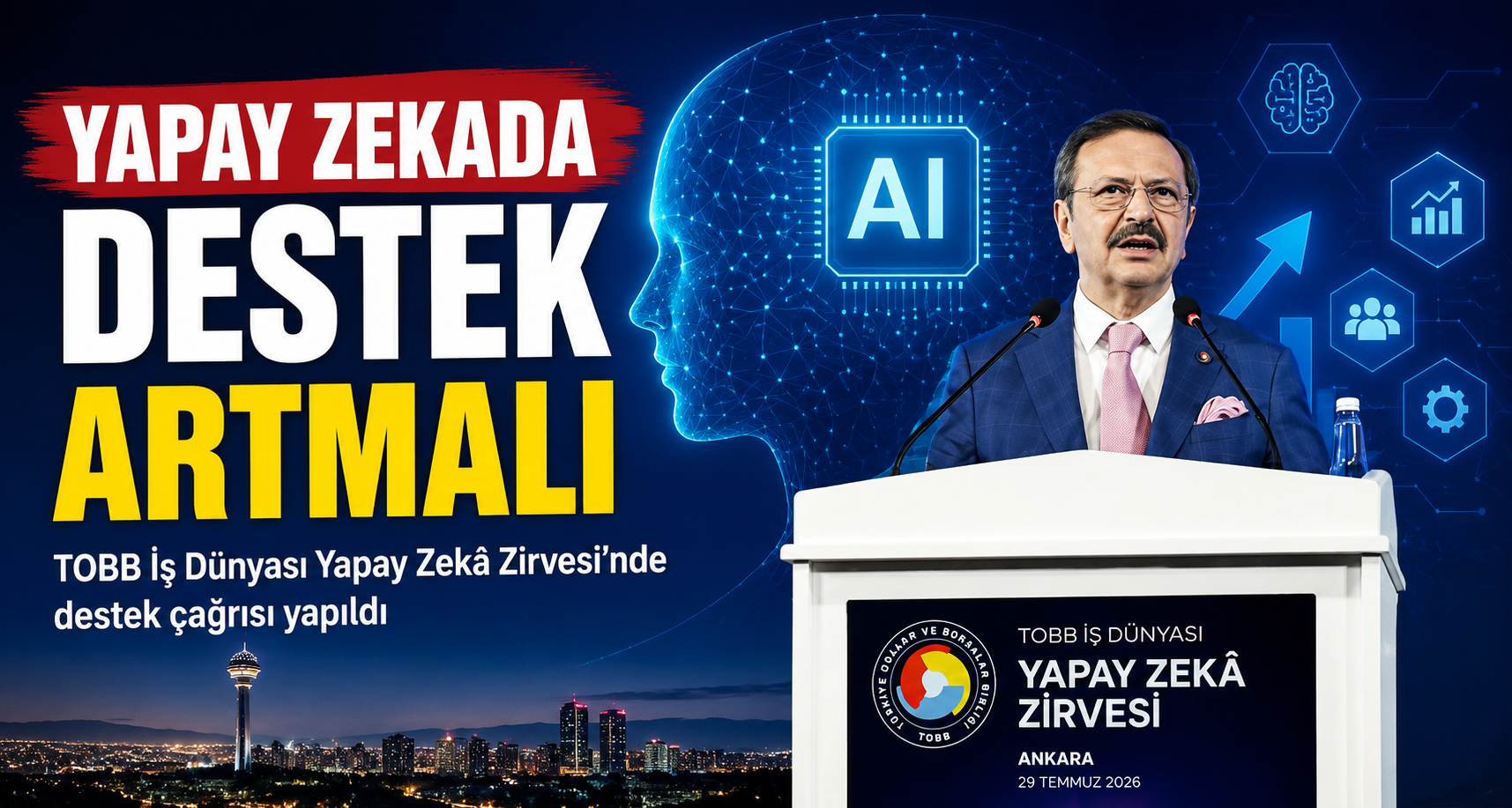 Yapay zekada Destek Artmalı