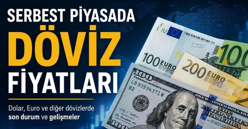 Serbest piyasada döviz fiyatları