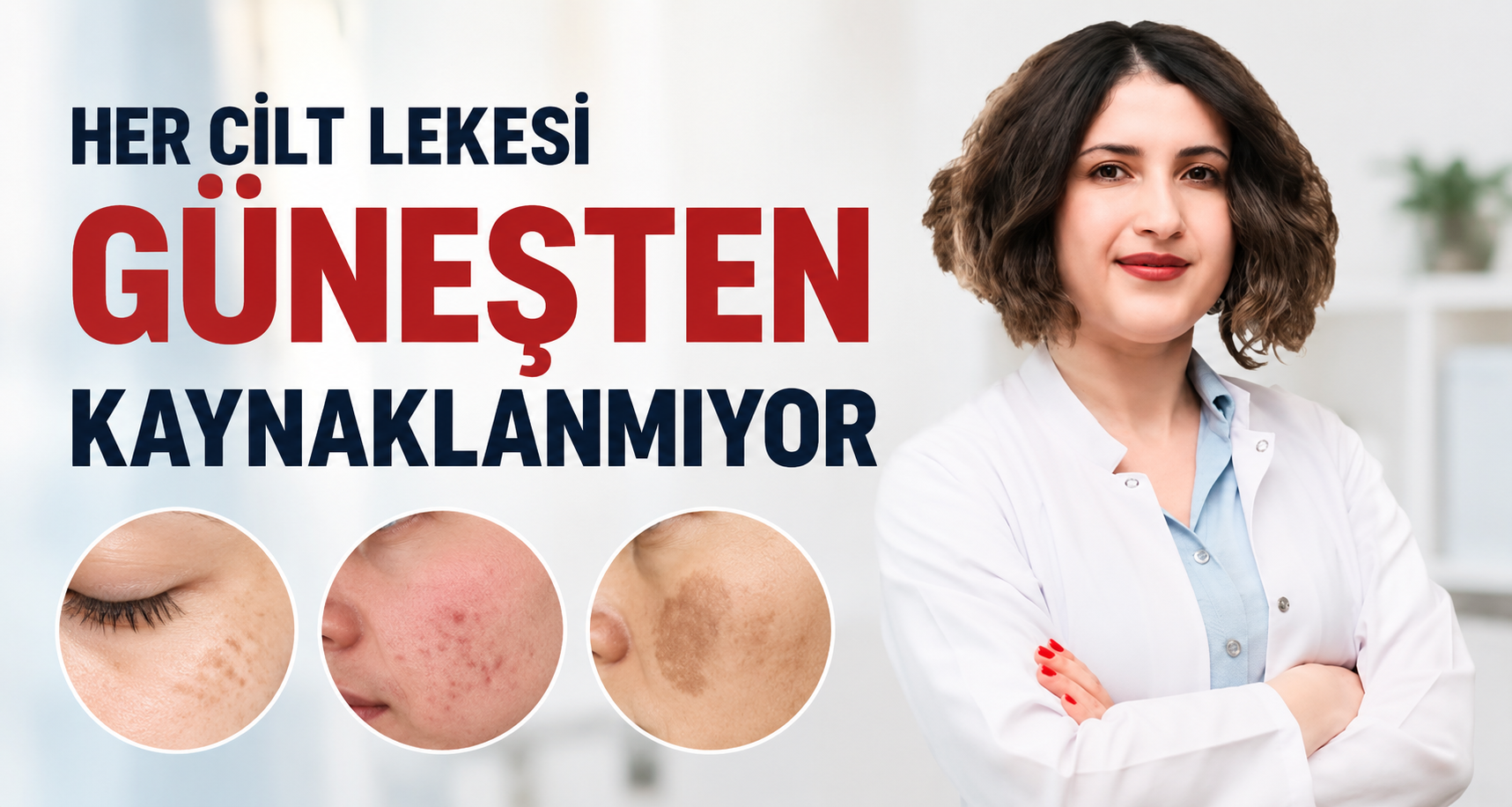 Her cilt lekesi güneşten kaynaklanmıyor