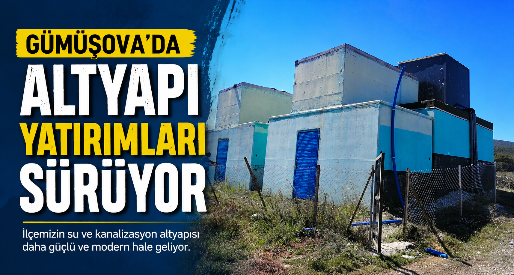 Yakabaşı Köyü'nün içme suyu altyapısı güçlendirildi