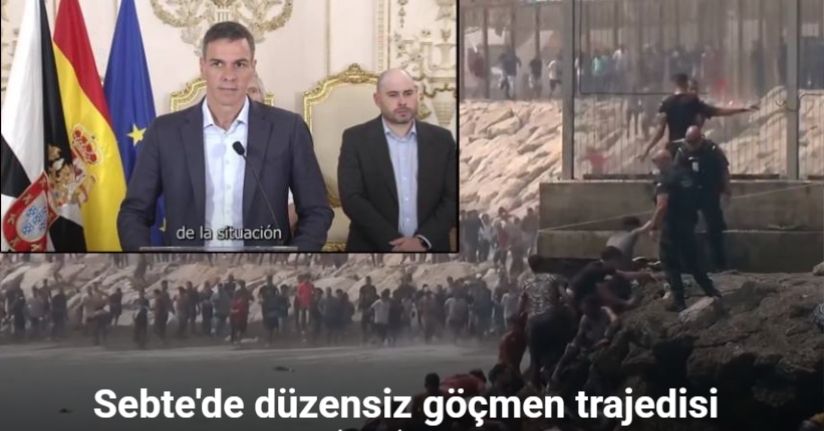 Sebte’de yaşanan göçmen akınında can kaybı 57’ye yükseldi