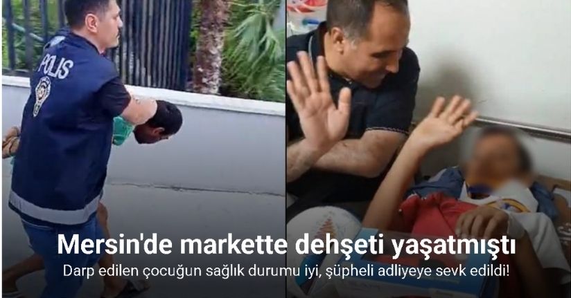 Darp edilen çocuğun sağlık durumu iyi, tedavisi sürüyor