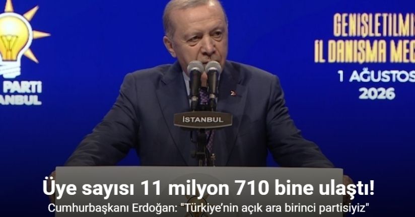 Cumhurbaşkanı Erdoğan: 