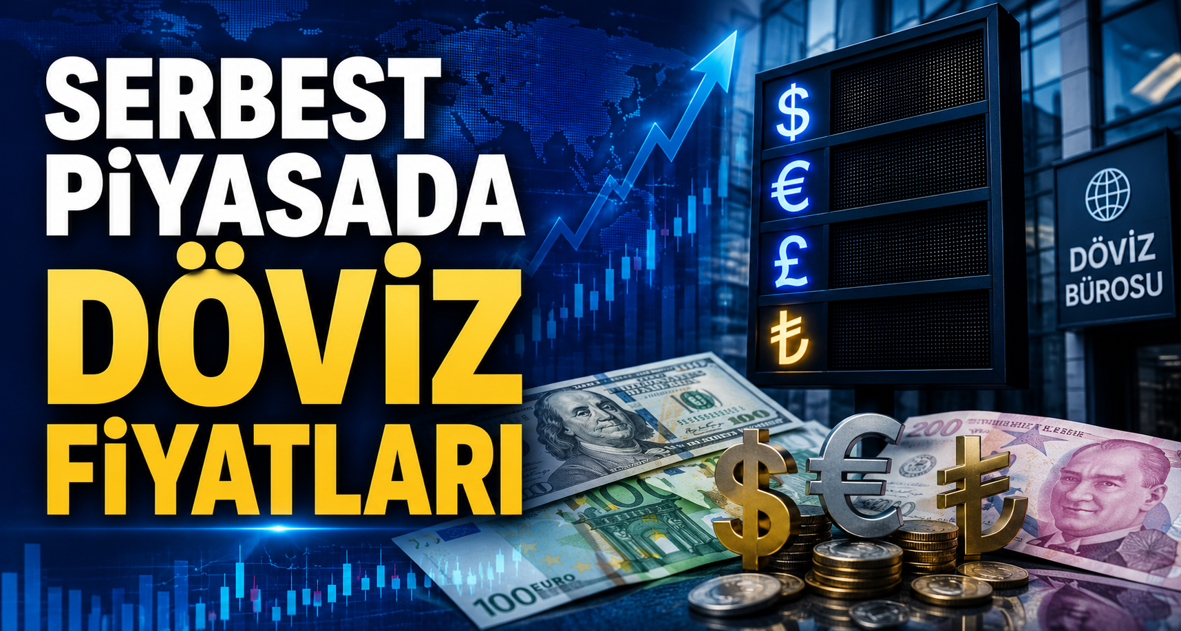 Serbest Piyasada Döviz Fiyatları