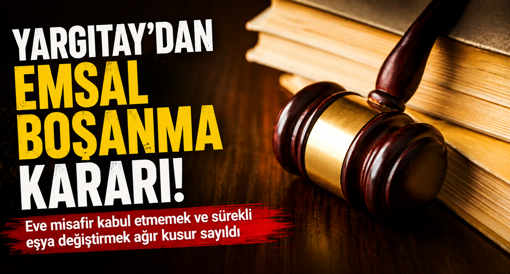 Sürekli eşya değiştirmek boşanma sebebi
