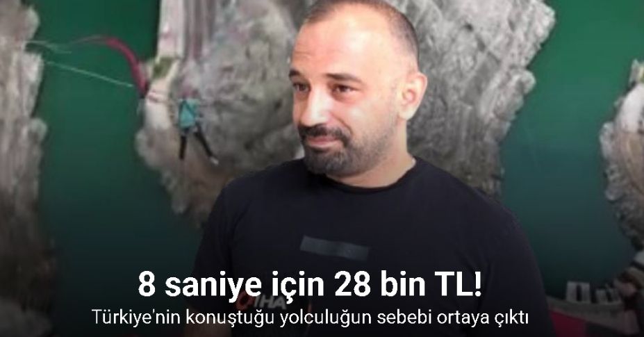 Ankara’dan Giresun’a 28 bin 500 liralık taksi yolculuğu, 8 saniyelik adrenalin için yapılmış