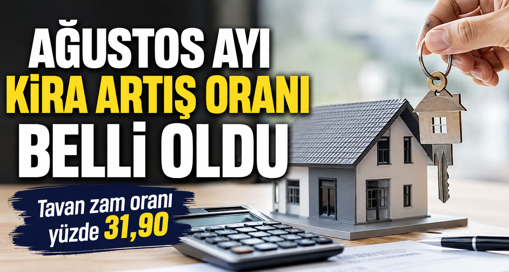 Ağustos Ayı Kira Artış Oranı Belli Oldu
