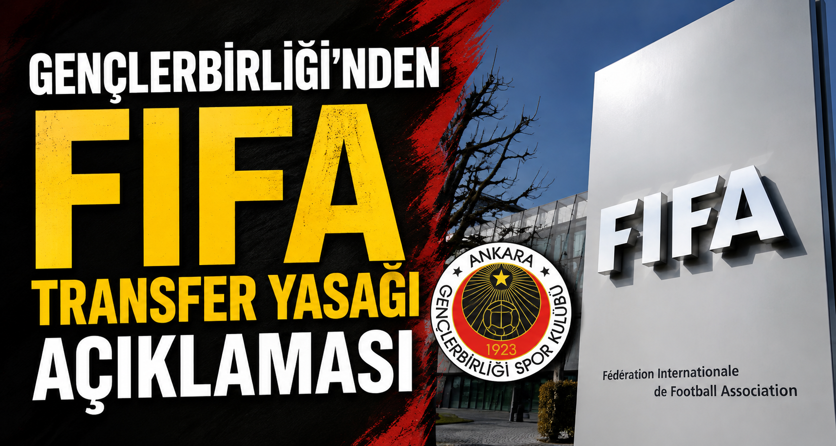 Gençlerbirliği’nden FIFA transfer yasağı açıklaması
