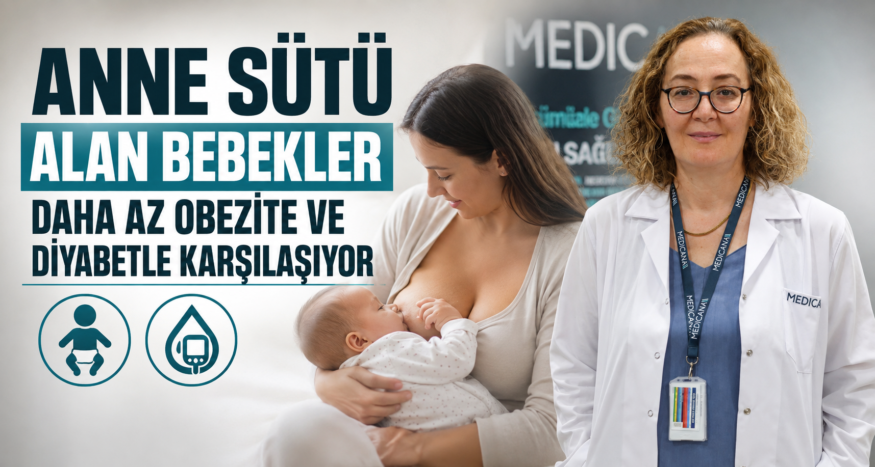 Anne sütü alan bebekler daha az obezite ve diyabetle karşılaşıyor