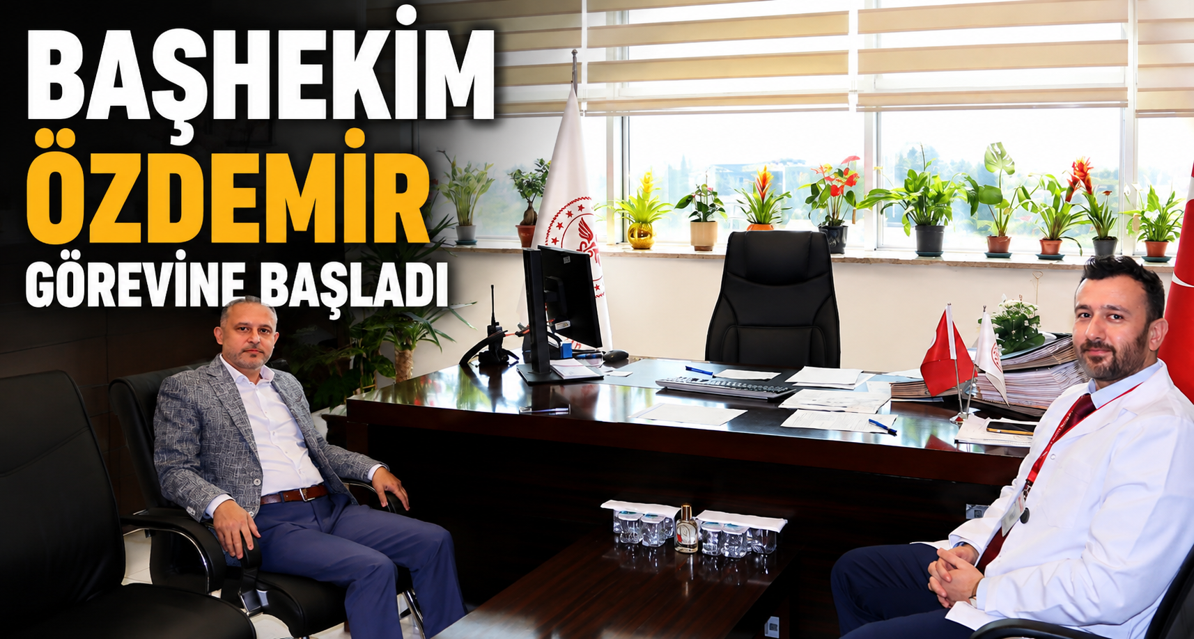 Başhekim Özdemir görevine başladı