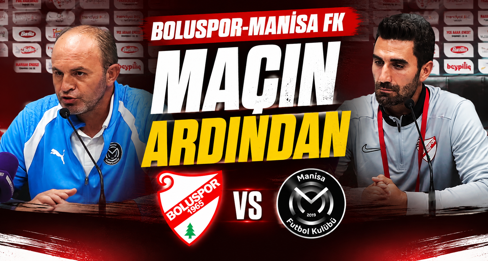 Boluspor-Manisa FK maçının ardından
