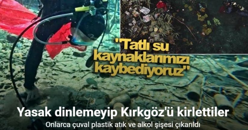 Antalya’nın koruma altındaki doğal sit alanında ’Olmaz bu kadar ’dedirten görüntüler