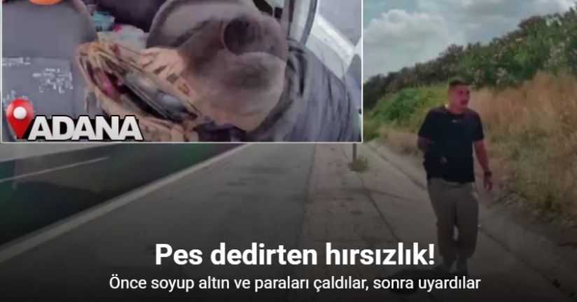 Hırsız aracı soydu, kuzeni kendini memur olarak tanıtıp sürücüye 