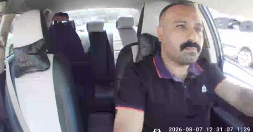 Çarşaf giyip husumetlisini vuran şüpheli, takside yakalandı