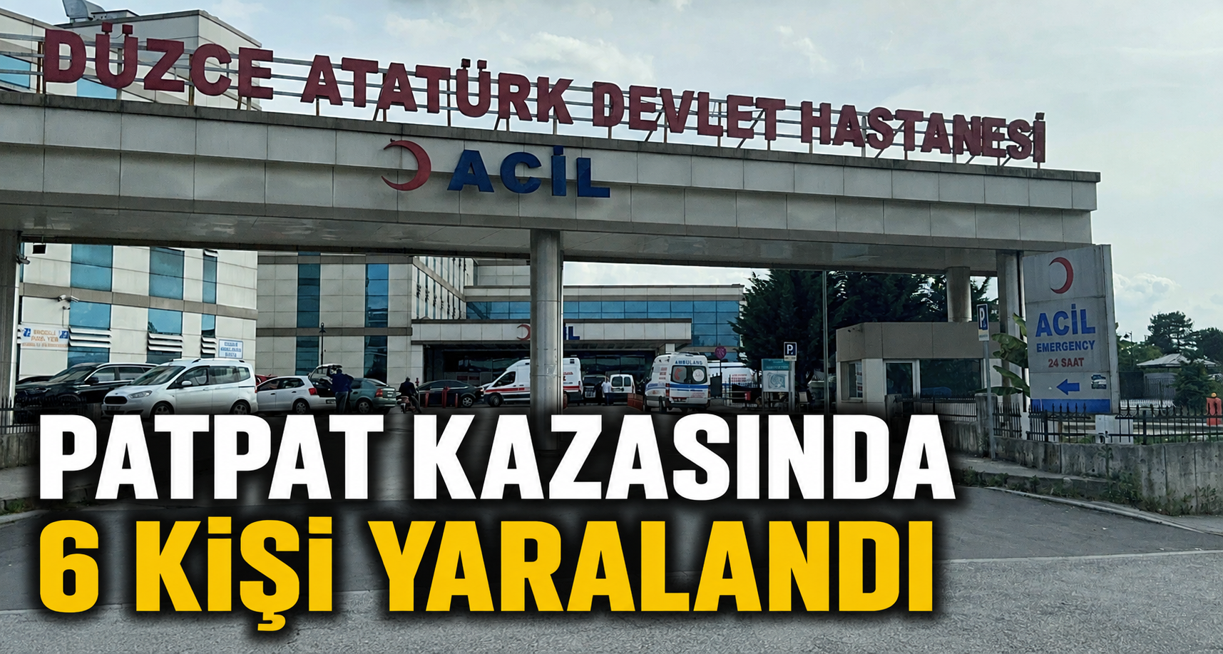 Patpat Kazasında 6 Kişi Yaralandı