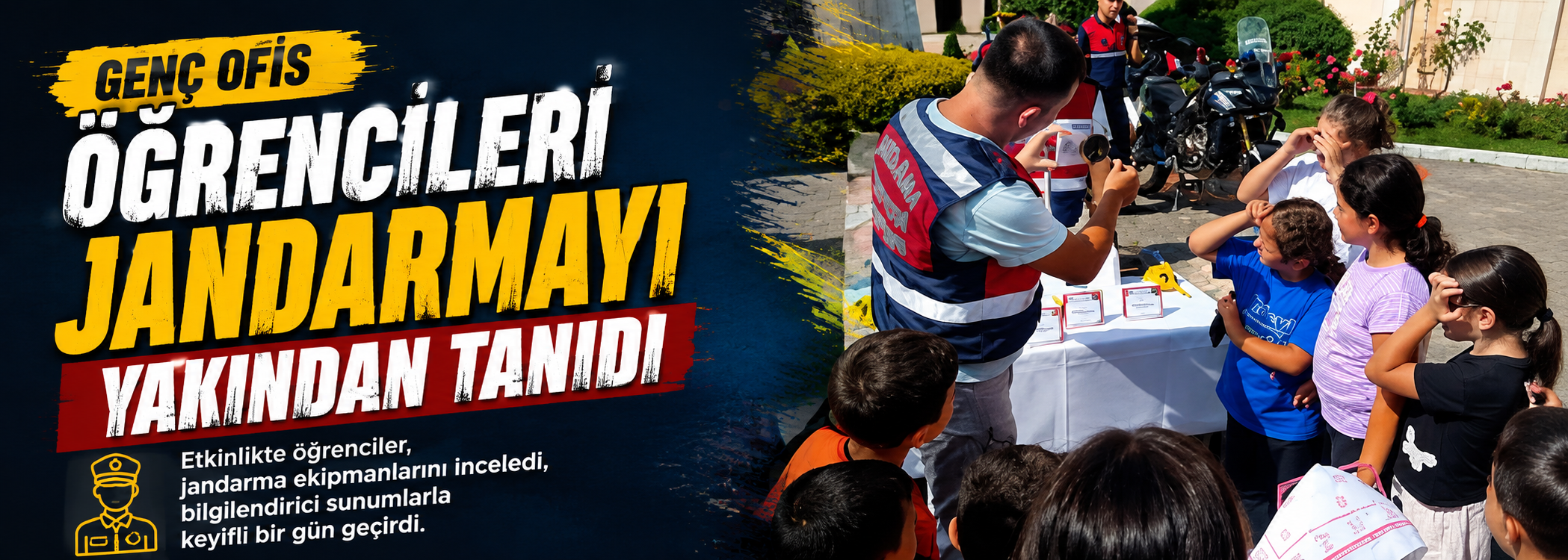 Genç ofis öğrencileri jandarmayı yakından tanıdı