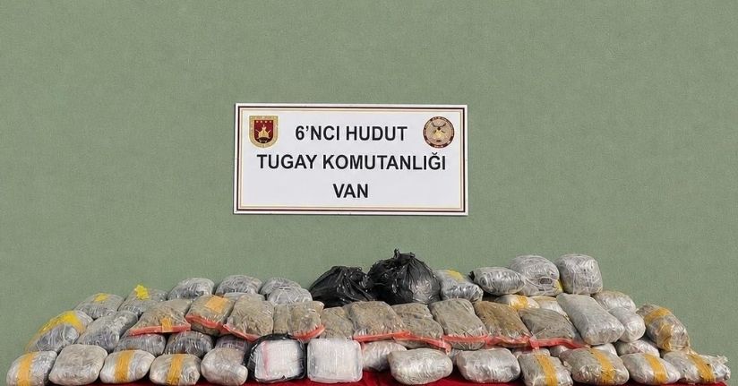 MSB: Van'da 51 kilo uyuşturucu ele geçirildi